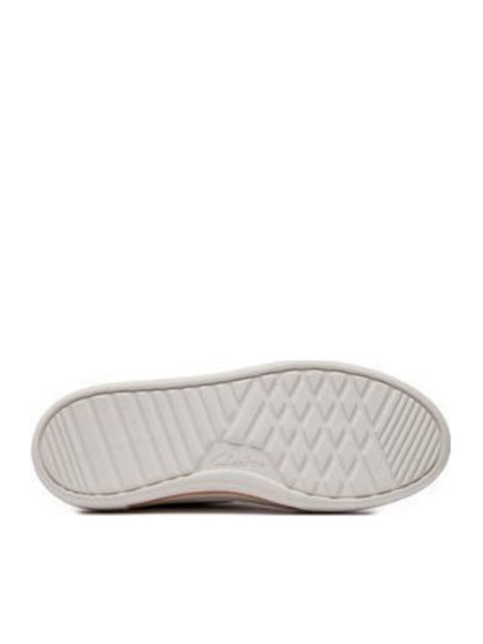 Clarks Hollyhock Walk Flatforms Sneakers Rose Leather