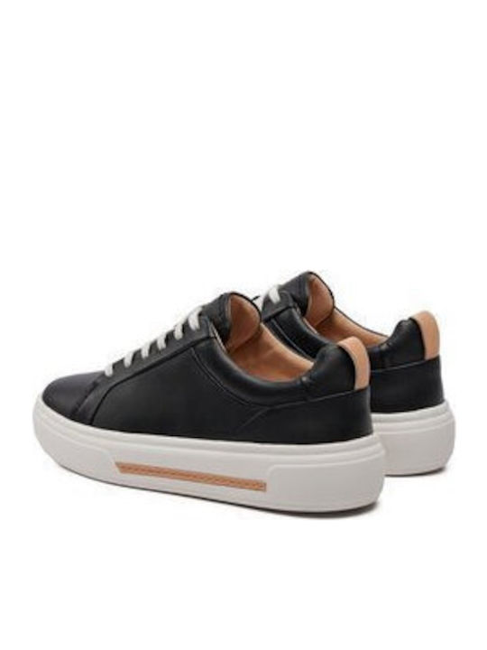 Hollyhock Walk Flatforms Sneakers Black Leather
