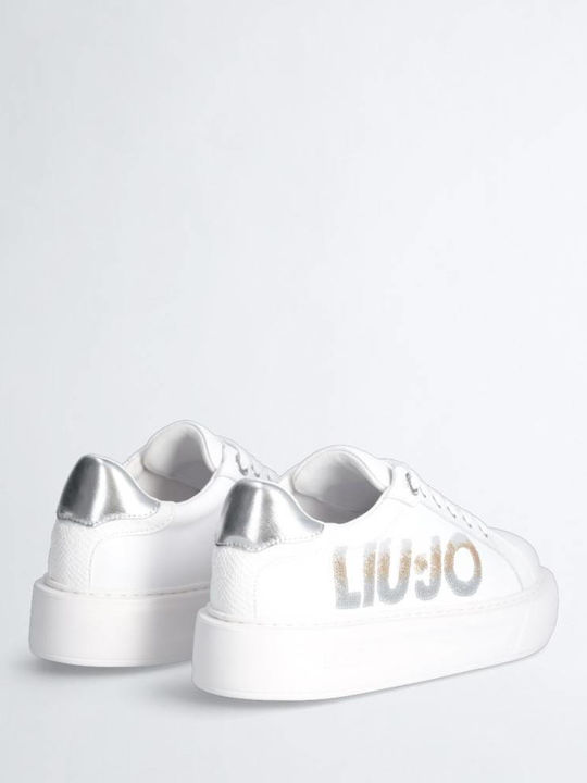 Liu Jo Damen Sneakers White / Silver