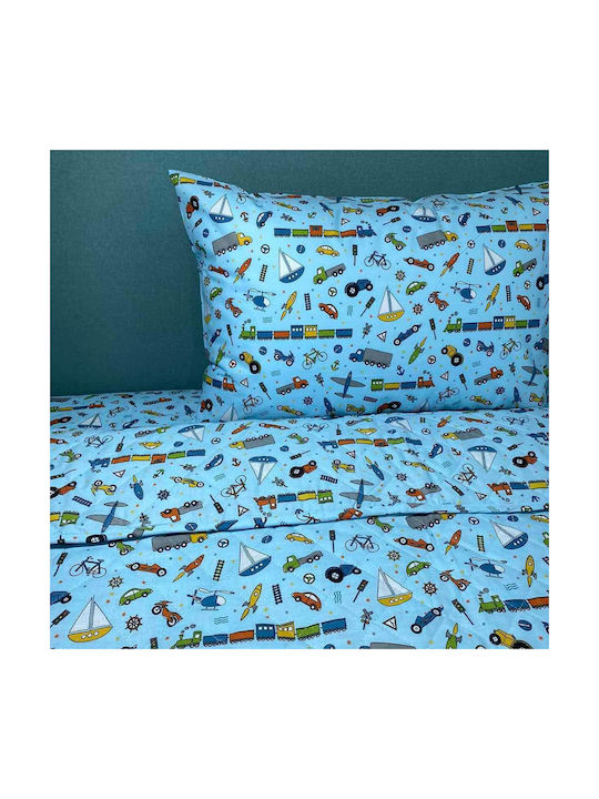 Astron Italy Sheet Set Single Cotton 175x260cm