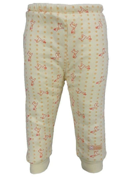 Lullaby Copilăresc Pantalon de Trening Yellow Blue 2buc