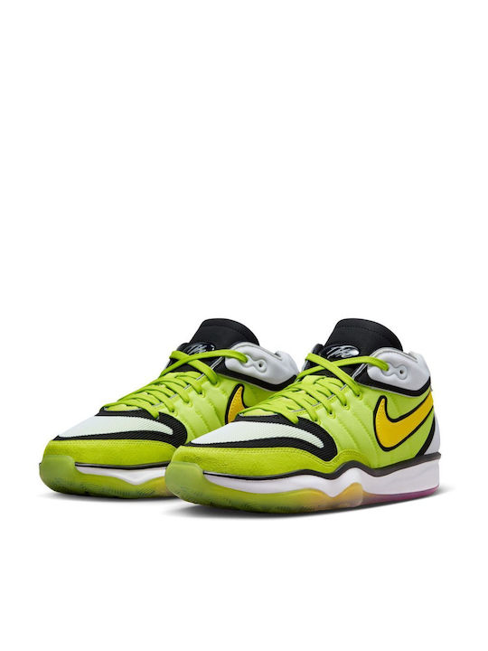 Nike G.T. Hustle 2 Mare Pantofi de baschet Alb / Negru
