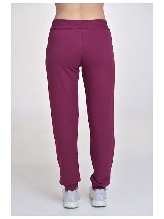 Target Pantaloni de trening pentru femei cu cauciuc Violet