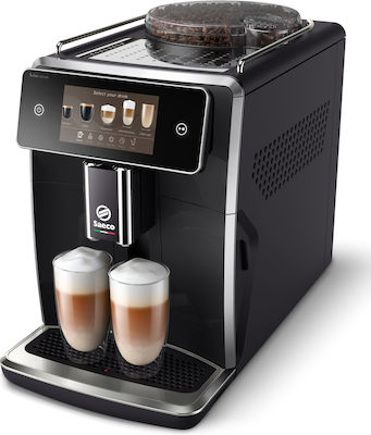 Saeco Automatic Espresso Machine 1500W Pressure 15bar with Grinder Black