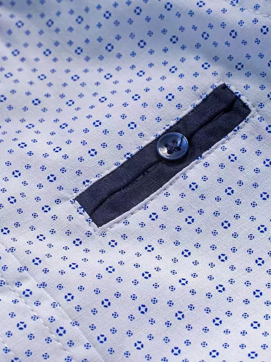 Kinder Hemd Langarm Hellblau