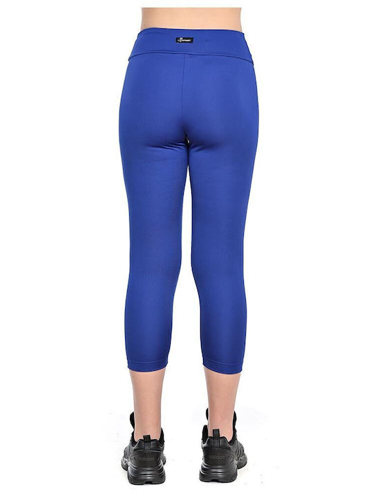 Scuba Women's Cropped Legging Blue