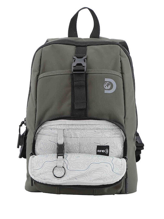 Discovery Backpack Αδιάβροχο Χακί