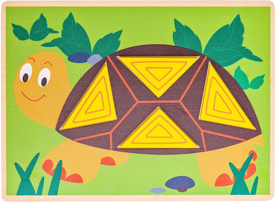 Woodyland Jucărie de Sortare a Formelor Shape Sorter din Lemn