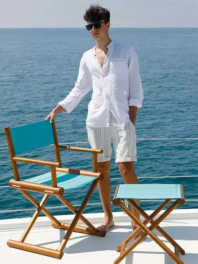 Marine Business Πανί Καρέκλας Σκηνοθέτη Μαύρο 63x42εκ.
