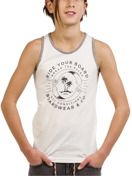 Protest Kids Blouse Sleeveless White