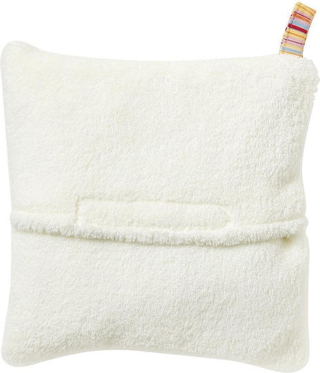 Fehn Babyspielzeug Anti-ticking Perch - Teddy aus Stoff für 0++ Monate