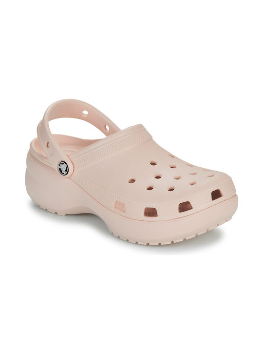 Crocs Classic Platform Clog Clogs Rosa