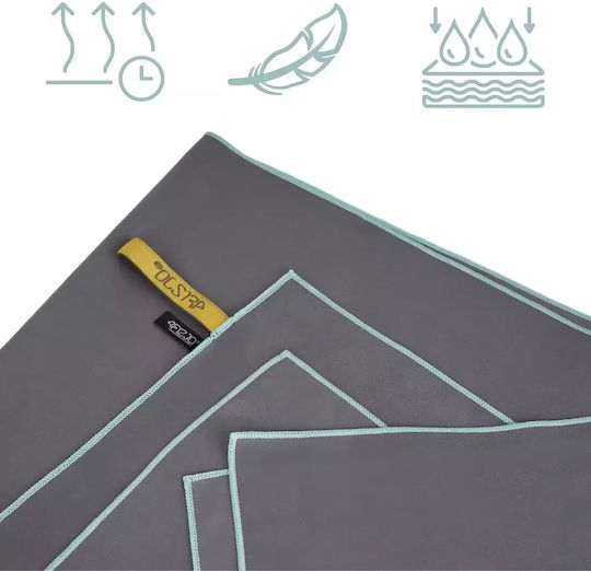 4FIZJO Microfiber Towel Body Gray 130x75cm