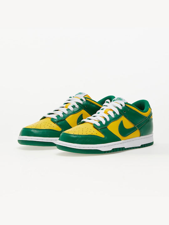 Nike Dunk Low SP Sneakers Varsity Maize Pine Green White CU1727 700 Skroutz.gr