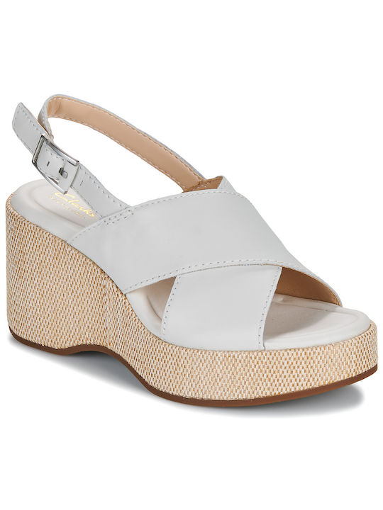 Clarks Women's Sandals White