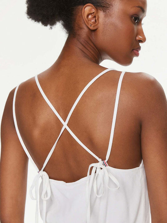 Essential Summer Mini Dress White