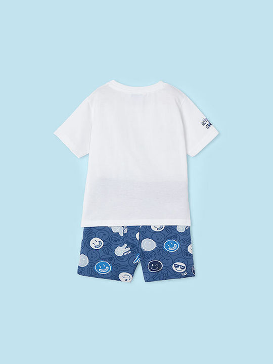 Mayoral Kids Set with Shorts Summer 2pcs White