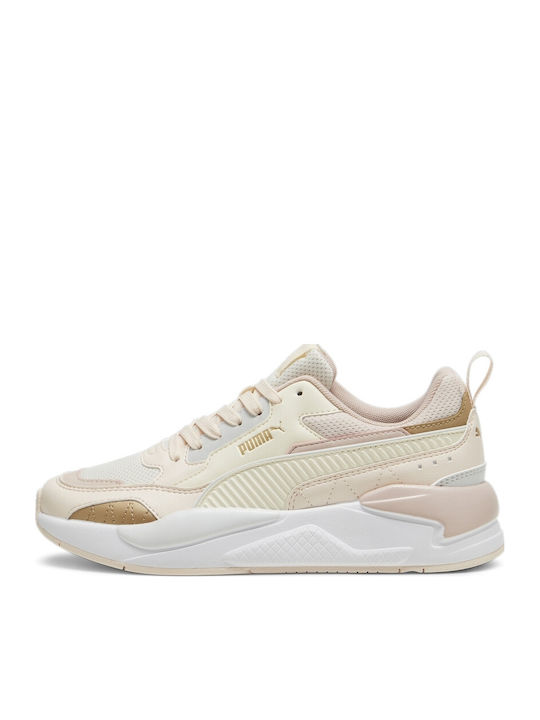 X-ray 2 Square Chunky Sneakers Beige