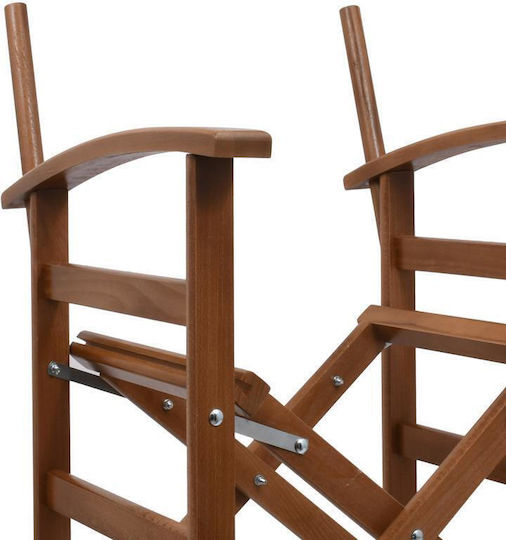Fylliana East Skeleton for Director's Chair Wooden 54x50x80cm Beige