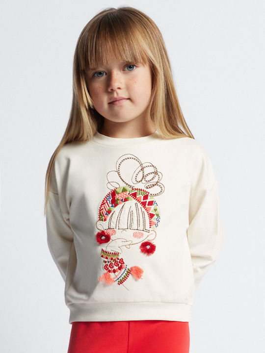 Mayoral Kids Sweater Long Sleeve Beige