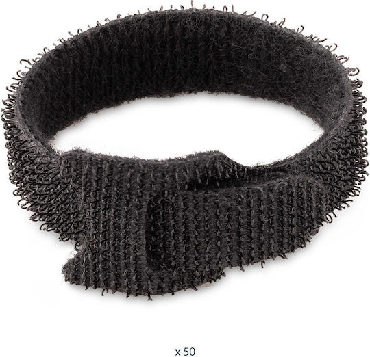 StarTech StarTech Plastic Cable Ties in Black Color 50pcs