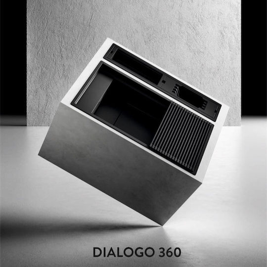 Elleci Dialogo C86 Ένθετος από Συνθετικό Γρανίτη Μ86xΠ18cm