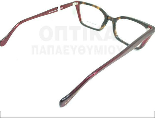 Rebecca Blu Rn06 Damen Acetat Schmetterling Braun RB7856 RN06