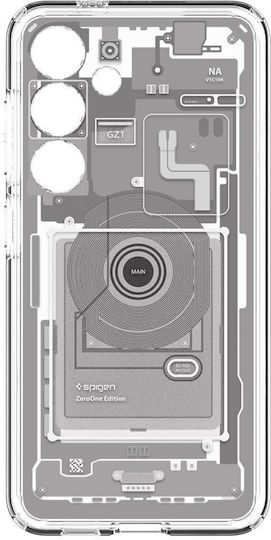 Spigen Ultra Hybrid Back Cover Plastic 2mm White (Galaxy S24)