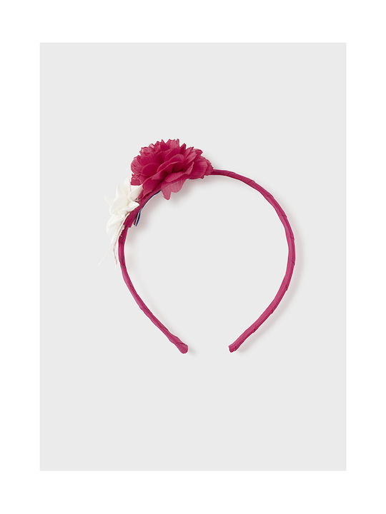 Mayoral Purple Kids Headband with Flower