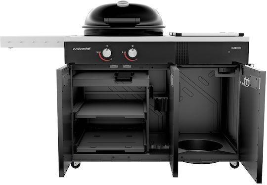 Lugano 570 G EVO II Gasgrill mit 2 cm 9.5kW und Seitenbrenner