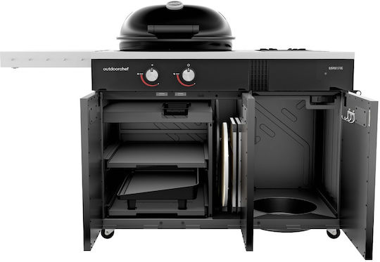 Lugano 570 G EVO II Gasgrill mit 2 cm 9.5kW und Seitenbrenner