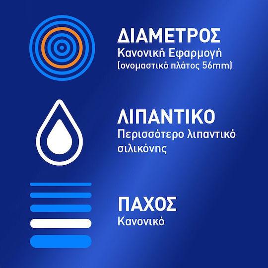 Durex Προφυλακτικά Classic 18τμχ 56mm
