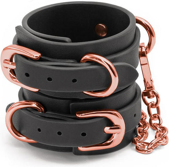 Ns Novelties Bondage Couture Wrist Cătușe în Culoare Negru