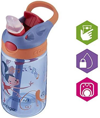 Contigo Gizmo Flip Kids Water Bottle with Straw 420ml