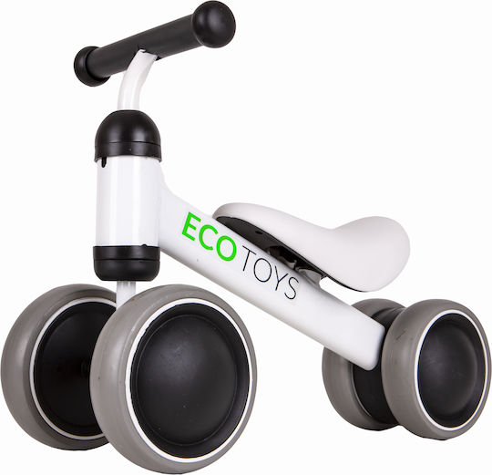Ecotoys Παιδικό Ποδήλατο Ισορροπίας Walk-on Walker Λευκό