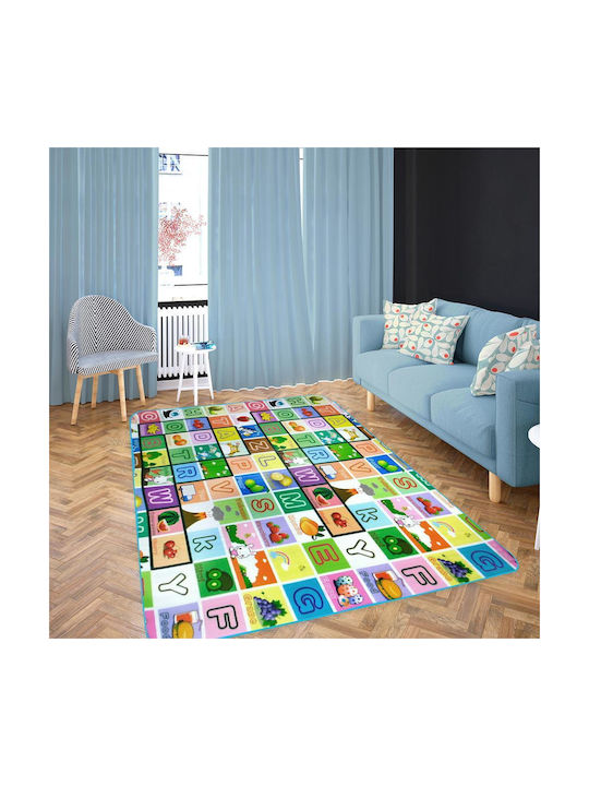 Letters Χαλάκι Δραστηριοτήτων Πολύχρωμο 180x200cm Πάχους 5mm