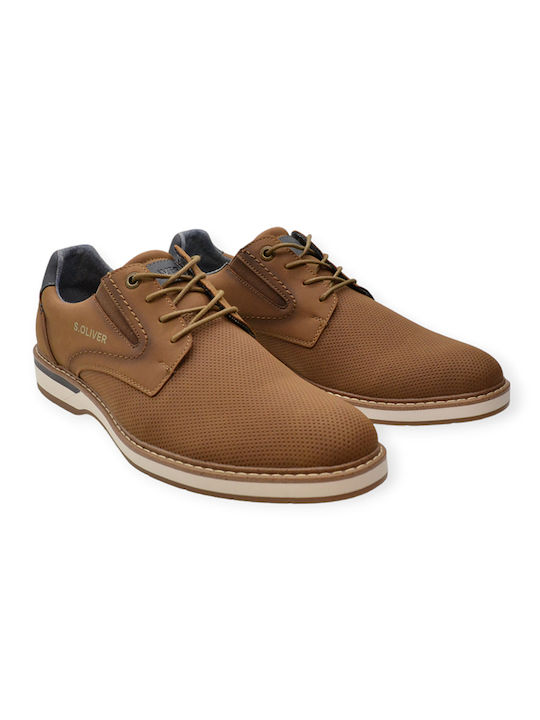 S.Oliver Herren Sneakers Cognac