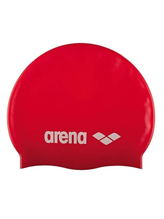Arena Classic Σκουφάκι Κολύμβησης Ενηλίκων από Σιλικόνη Κόκκινο