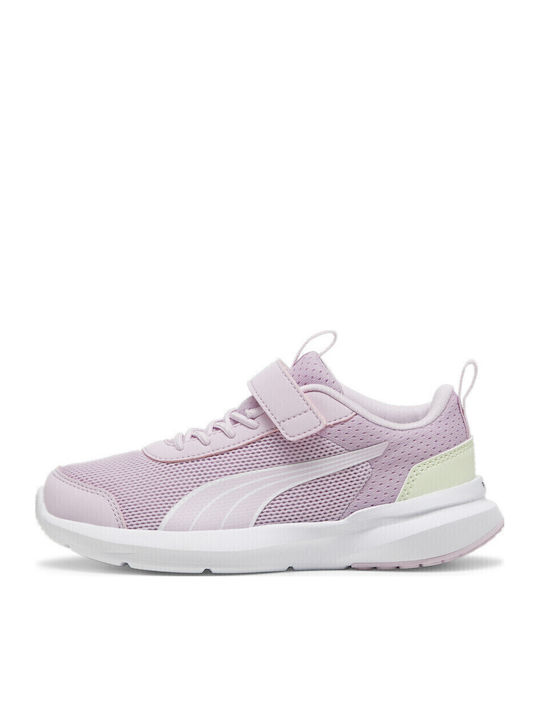AC+ PS Kinder Sneakers mit Klettverschluss Rosa