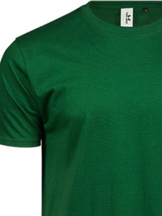 Tee Jays Power Tee Jays Ανδρικό Διαφημιστικό T-shirt Κοντομάνικο Forest Green