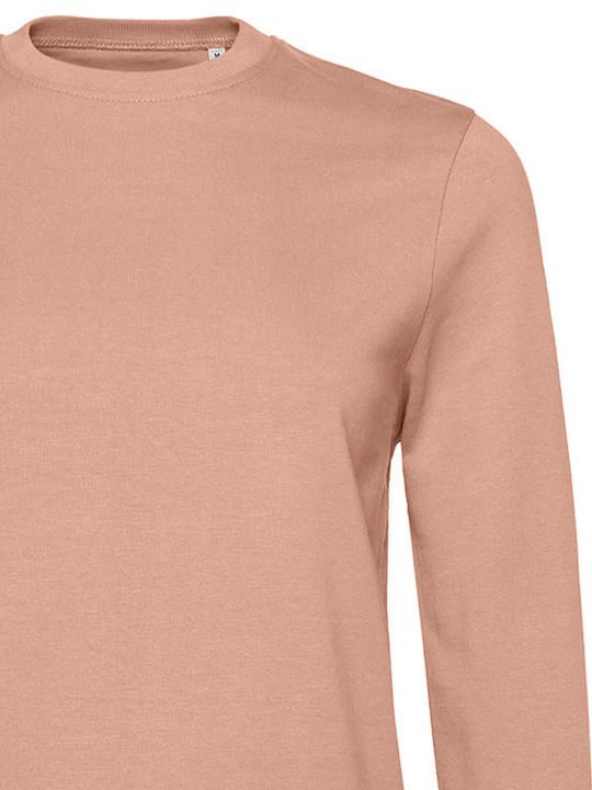 B&C Set In Women's Long Sleeve Promotional Sweatshirt Nude