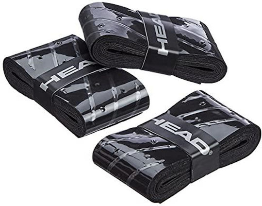 Head Xtremetrack Overgrip Μαύρα 3τμχ