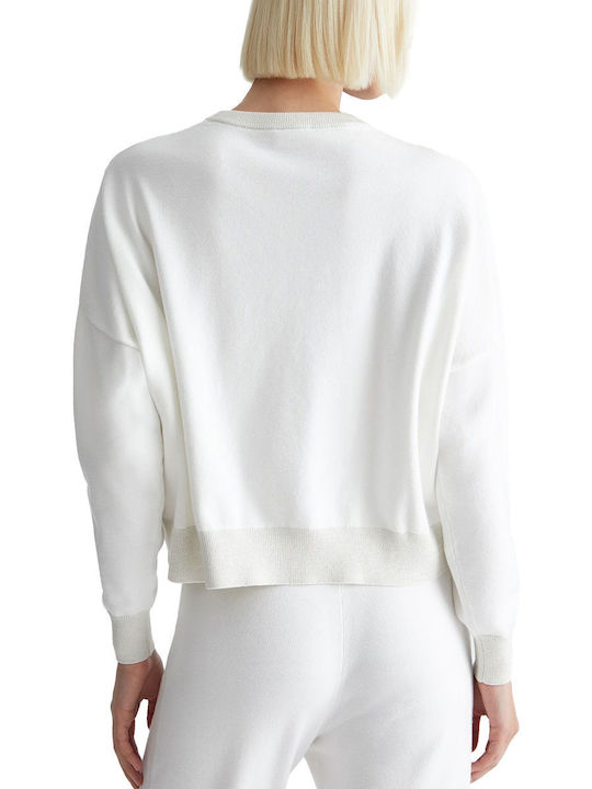 Liu Jo Women's Summer Blouse Long Sleeve White