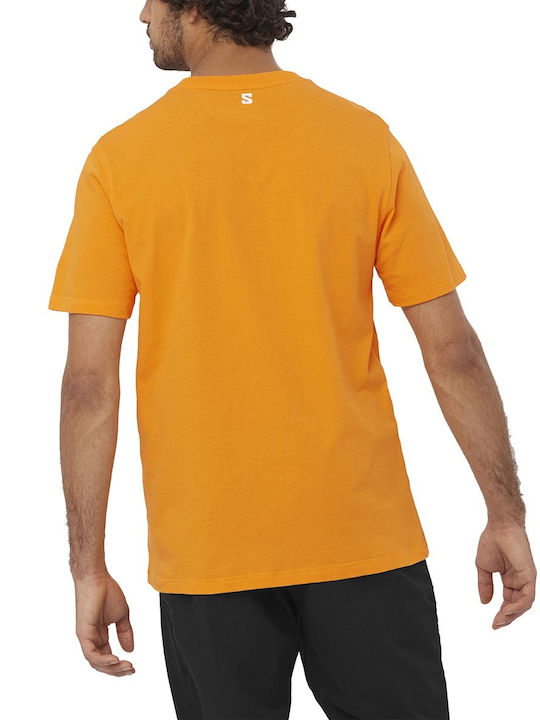 Salomon Herren Kurzarmshirt Orange