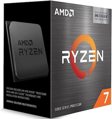 AMD Ryzen 7 5700X3D 3GHz Processor 8 Core for Socket AM4 in Box