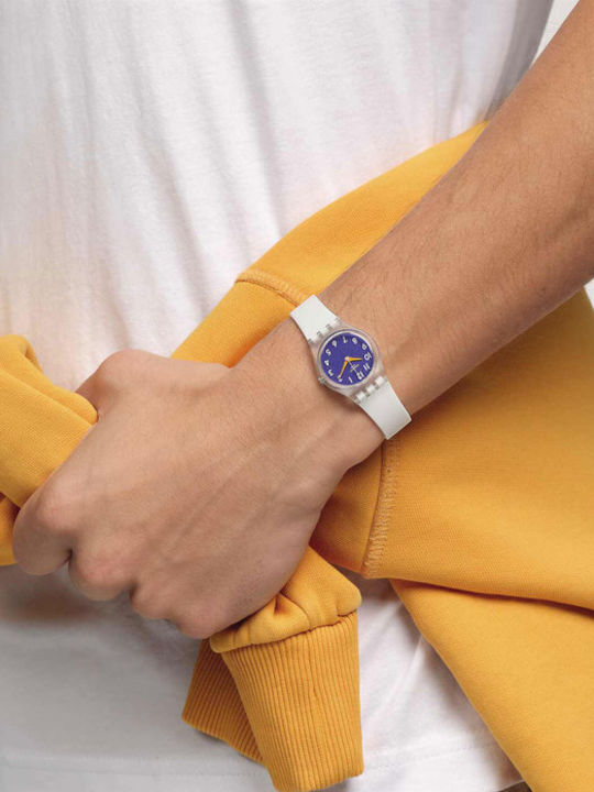 Swatch Swatch Кварцов Часовник с Каучукова Каишка