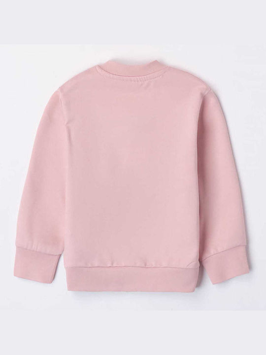 iDO Kids Sweatshirt Cardigan Pink