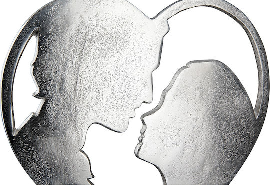 ArteLibre Dekorative Figur aus Metall 5x16x19cm 1Stück