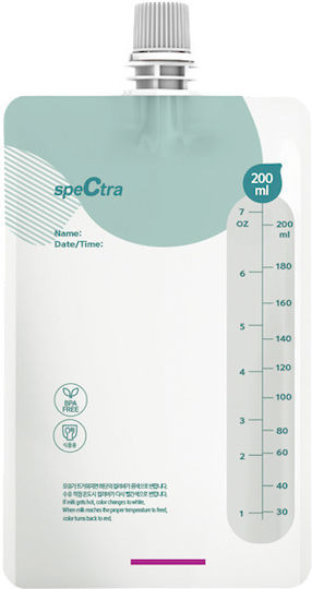 Spectra Aufbewahrungsbeutel Für Muttermilch 12,5x12,5cm 180ml
