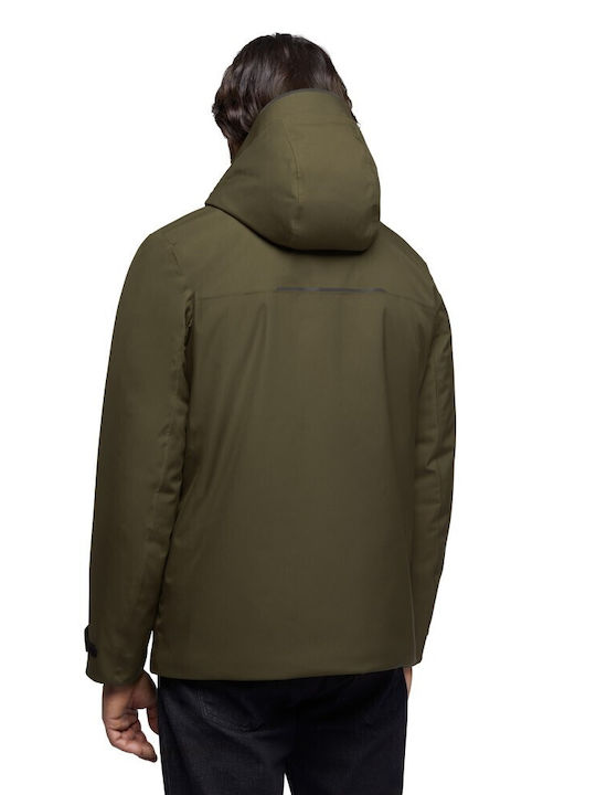 Clintford Winter Jacket Parka Waterproof and Windproof Khaki